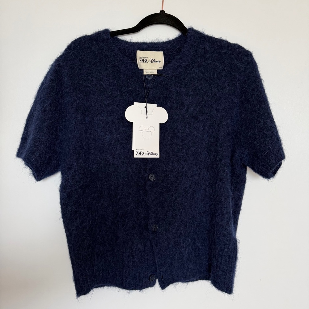 Harry Lambert for Zara x Disney Blue Cardigan
